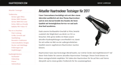 Desktop Screenshot of haartrockner.com