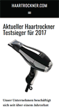 Mobile Screenshot of haartrockner.com
